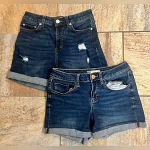 Women's Denim Shorts Set